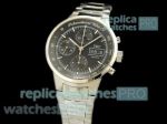 Copy IWC GST Chronograph Day-Date Automatic Black Dial Men's Watch